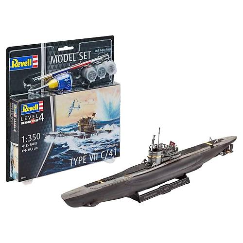 Revell 1:350 German Submarine Type VII C/41