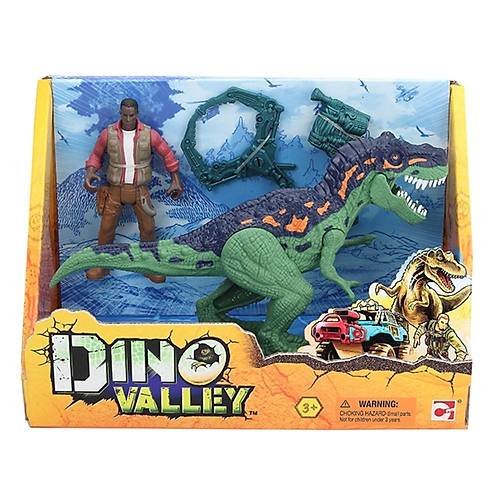 Dino Valley Dino Danger Oyun Seti Trex | Aksiyonlu Dinozor Macera Seti