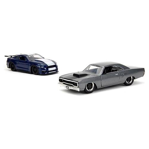 Jada 1:32 Fast & Furious Legacy Series Twin Pack 2016 Ford Mustang GT350 & 1970 Plymouth Road Runner