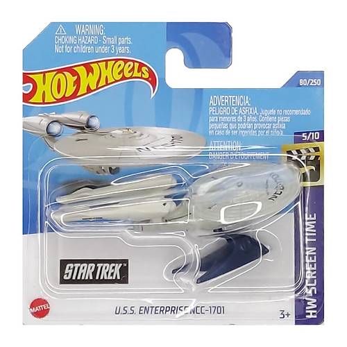 Hot Wheels 1:64 Screen Time Star Trek U.S.S. Enterprise NCC-1701