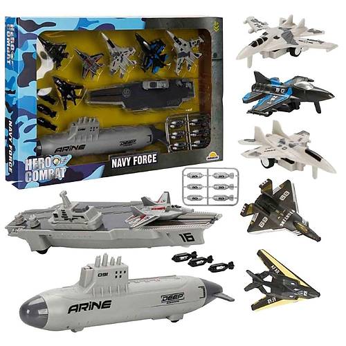 Hero Combat Asker Oyun Seti Denizalt Frlatc 17 Para