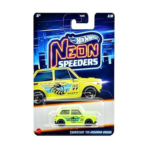 Hot Wheels Neon Yarlar Temal Arabalar JBY92 Neon Speeders Custom '70 Honda N600