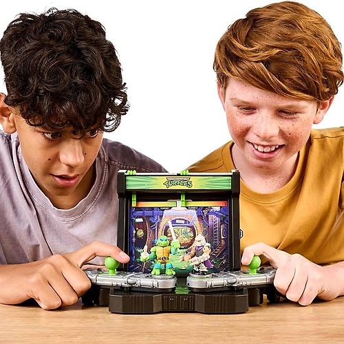 Akedo Tmnt S1 Arena Oyun Seti AKT01000 Leonardo vs Shredder