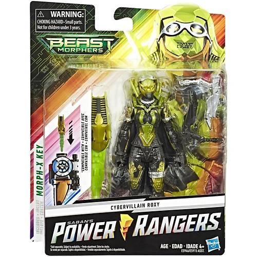 Power Rangers Beast Morphers Cybervillain Figr Roxy
