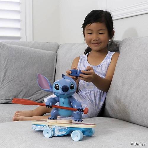 Jada Rc Surfer Stitch Uzakntan Kumandal Ara 2.4 Ghz 25 cm | Disney Lisansl Dnl, Wheelie Fonksiyonlu Oyuncak Ara