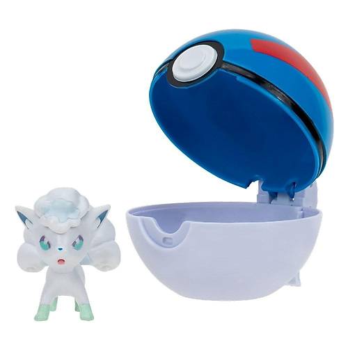 Pokemon Clip 'N' Go Alolan Vulpix & Great Ball