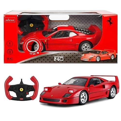 Rastar 1:14 Uzaktan Kumandal Araba Ferrari F40 2.4 Ghz Ikl