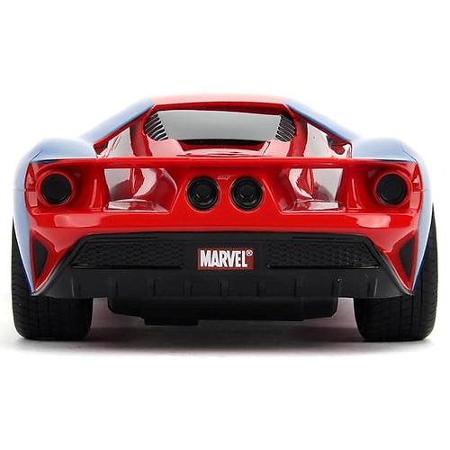 Jada 1:16 Rc Marvel Spider-Man 2017 Ford GT 2.4 Ghz Usb arj 28 Cm