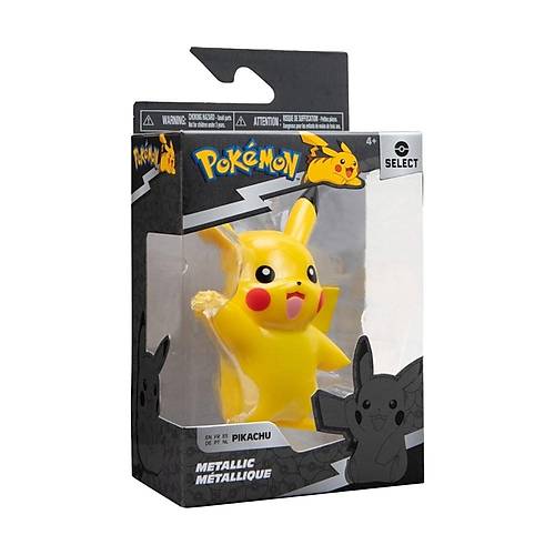 Pokemon Select Seri Metalik Figr Pikachu