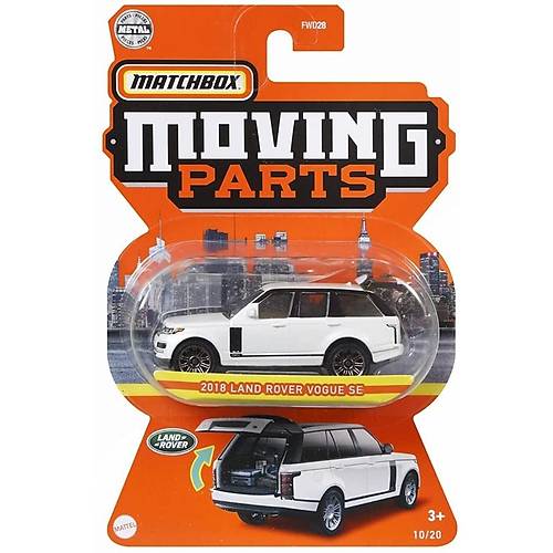Matchbox 1:64 Moving Parts Arabalar 2018 Land Rover Vogue SE