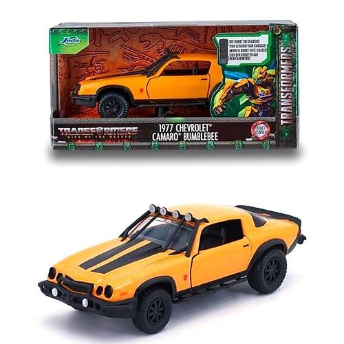Jada 1:32 Transformers Rise Of The Beasts 1977 Chevrolet Camaro Bumblebee