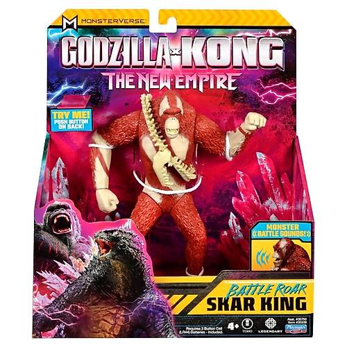 Godzilla x Kong Deluks Aksiyon Figr 18 Cm Sesli Skar King