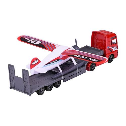 Majorette Transporter Man Tgx Xxl & Aero Ace