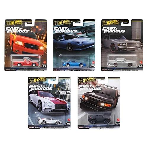 Hot Wheels Premium Arabalar HNW46-979H Fast & Furious