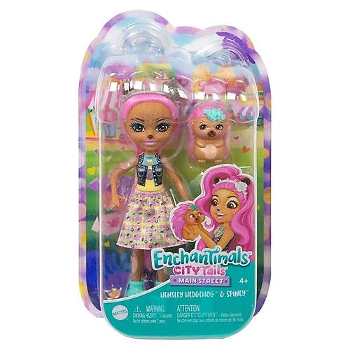 Enchantimals Popler Karakter Bebekler Hensley Hedgehog & Spiney