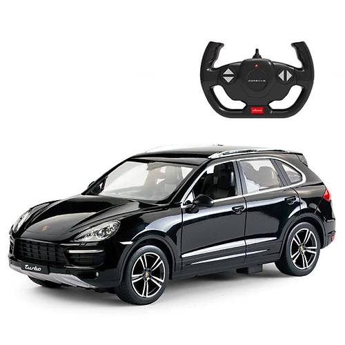 Rastar 1:14 Uzaktan Kumandal Araba Porsche Cayenne Turbo 2.4 Ghz Ikl Siyah