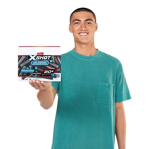 X Shot Excel 20li Yedek Snger Dart Paketi | 8 Ya ve zeri ocuklar in Ekstra At Gc ve Uzun Sreli Elence