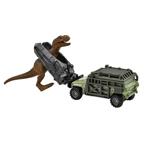 Matchbox Jurassic World Dinozor Tayc Aralar Tyranno Yakalayc Jeep