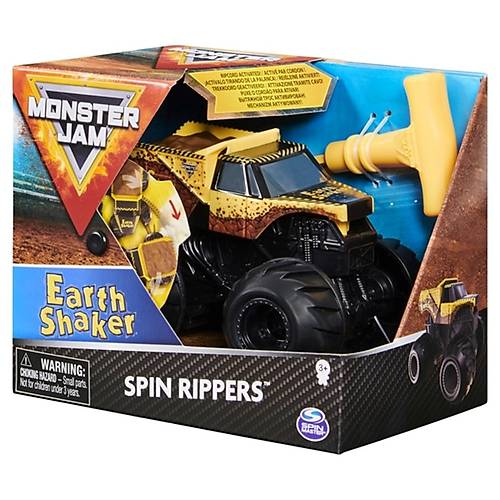 Monster Jam 1:43 Spin Rippers Serisi Earth Shaker
