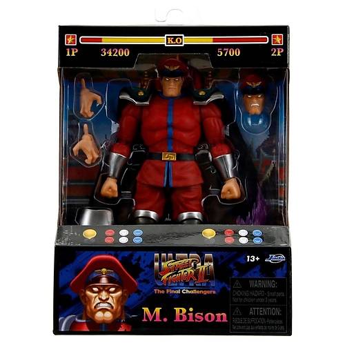 Jada Street Fighter II 15 Cm Figrler M. Bison