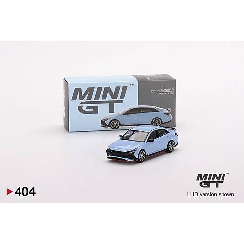 Mini GT 1:64 Scale Hyundai Elantra N Performance Blue