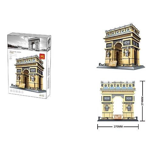 Wange Architect 1401 Para Mimar Serisi Arc de Triomphe Zafer Tak Paris Fransa