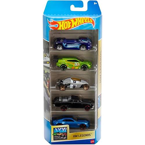 Hot Wheels 5'li Araba Seti Hw Legends