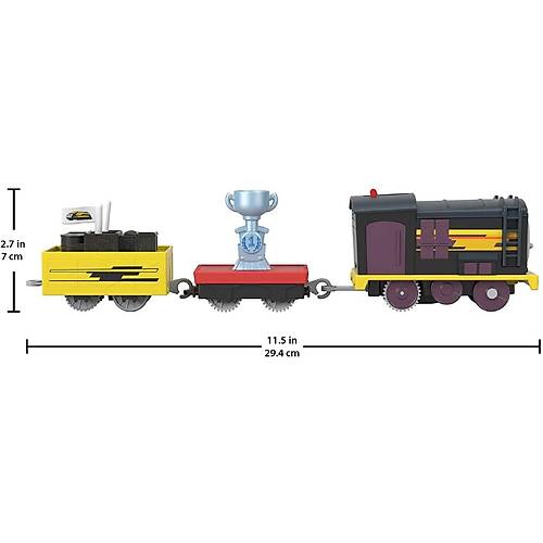 Thomas ve Arkadalar Motorlu Byk Tekli Tren Elenceli Karakterler Win Diesel