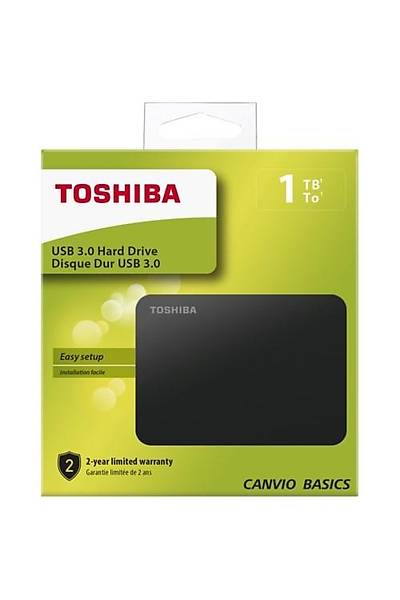 Toshiba 1TB Canvio Basic 2.5" Usb 3.0 HDTB410EK3AA