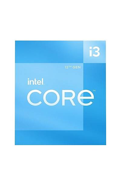 Intel Alder Lake i3 12100F 1700Pin Fanlý (Box)
