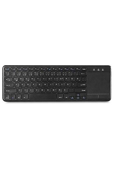 Everest EKW-155 Siyah Kablosuz Klavye + TouchPad