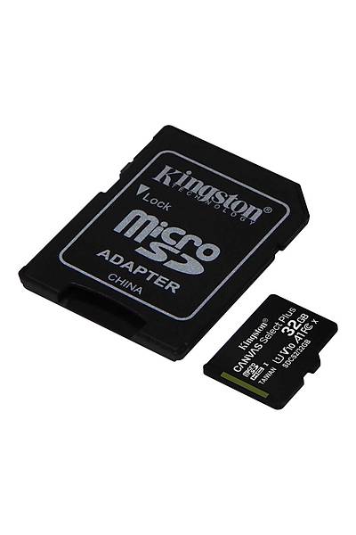Kingston 32GB MicroSDHC Canvas Select Plus Hafýza Kartý SDCS2/32GB