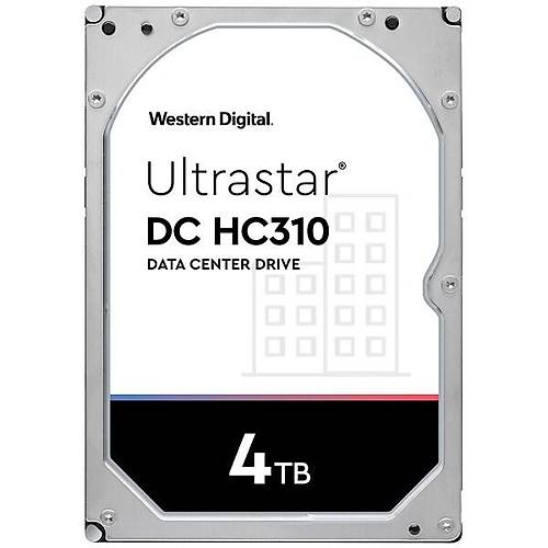 Wd Ultrastar 4TB 7200Rpm 256Mb Sata 3 6GBit/sn 0B35950 Nas HDD