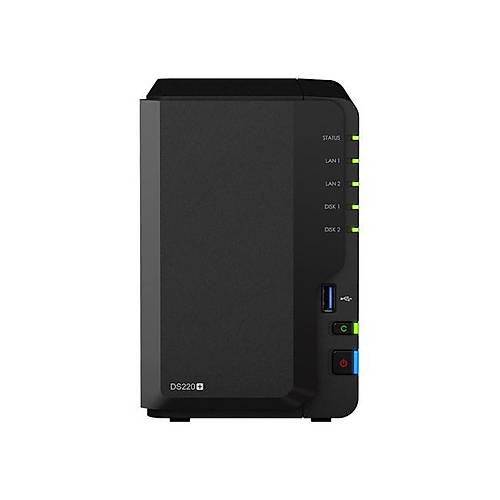 Synology DS220PLUS NAS Server 2 Adet-3.5 Disk Dest