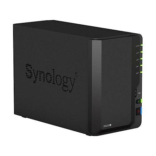 Synology DS220PLUS NAS Server 2 Adet-3.5 Disk Dest
