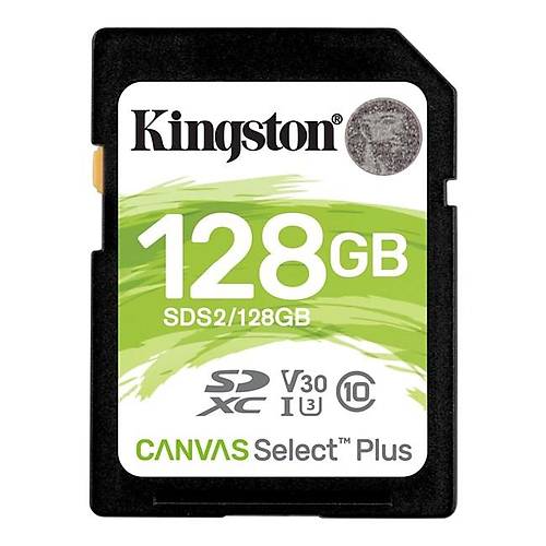 Kingston Canvas Select Plus SD 128GB SDS2/128GB Hafýza Kartý