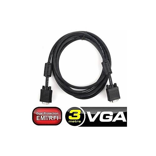 Dark VGA Kablo (Projeksiyon - Monitr) (3m)