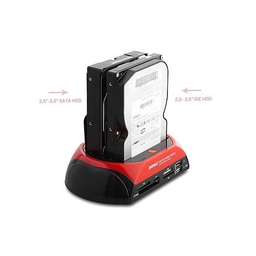 Everest 2.5 - 3.5 HDC-385 IDE/SATA Usb 2.0 Kart Okuyucu Docking
