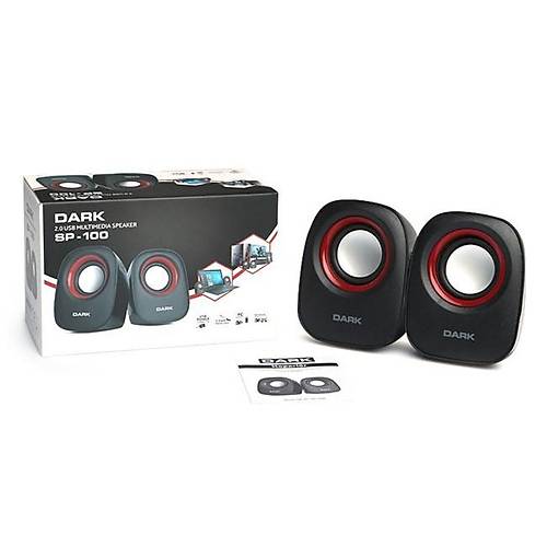 Dark DK-AC-SP100 1+1 Siyah Usb Hoparlr