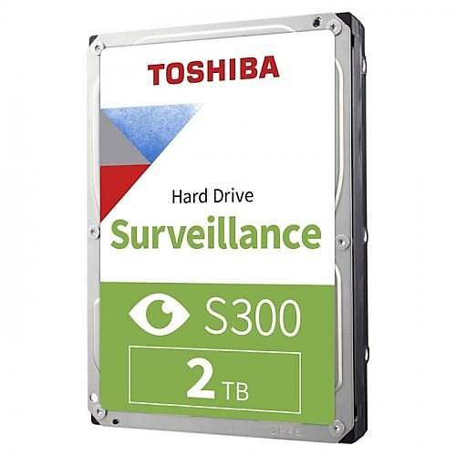Toshiba 2TB DWT720UZSVA 5400Rpm S300 Sata3 128MB 7/24 Gvenlik Diski