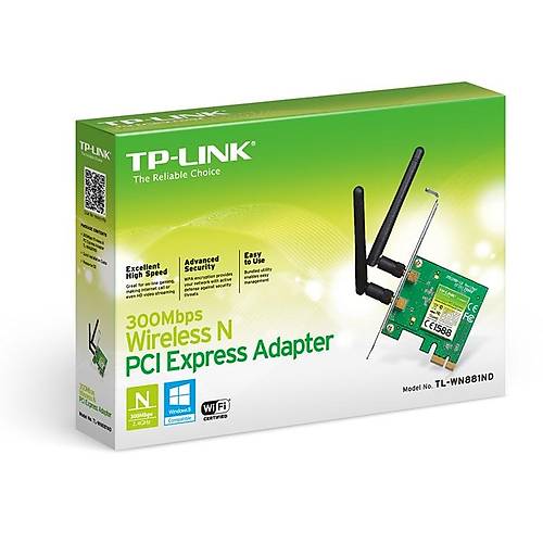 Tp-Link TL-WN881ND Antenli PCI Express Adaptör