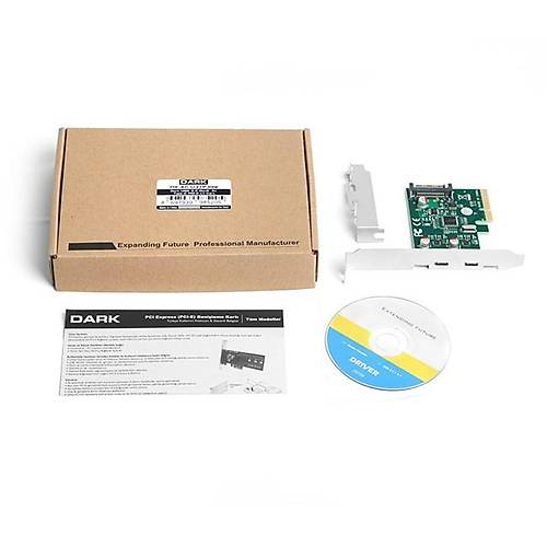 Dark DK-AC-U31P3G2 Gen2 2x Type-C PCI-E x4 Kart