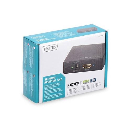 Digitus DS-46304 4K 2'li HDMI Video Çoklayıcı