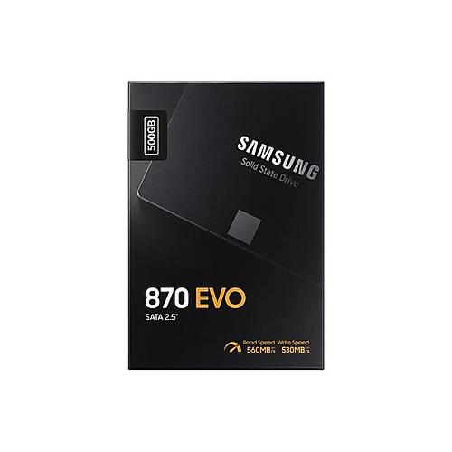 Samsung 870 Evo 500GB 2.5" SATA SSD (560-530MB/s)
