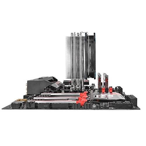 Thermaltake Riing Silent 12cm Mavi Led Fanl Ultra Sessiz lemci Soutucu (CL-P022-AL12BU-A)