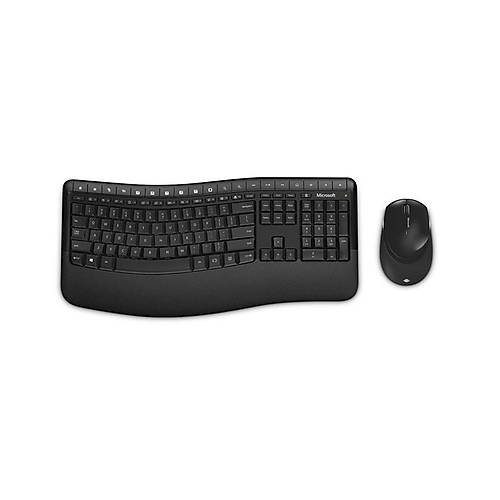 Microsoft Comfort Desktop PP4-00016 5050 Q Kablosuz Siyah Multimedya Klavye/Mouse Seti