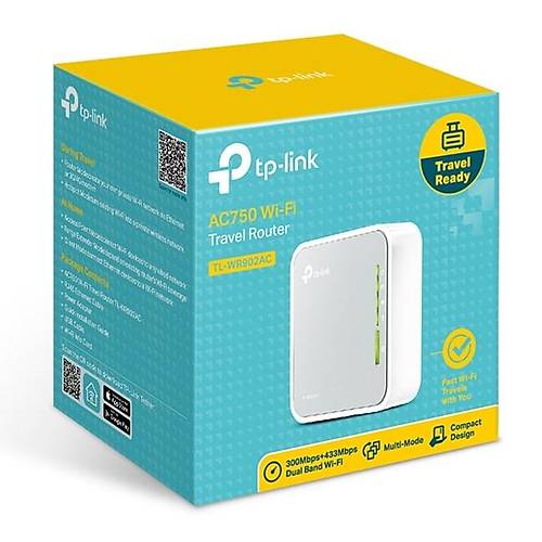 Tp-Link TL-WR902AC 750 Mbps Wireless 3G/Lte Usb Travel Router