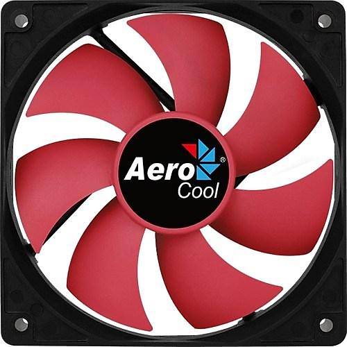 Aerocool AE-CFFR120RD 12cm Kırmızı Sessiz Kasa Fanı