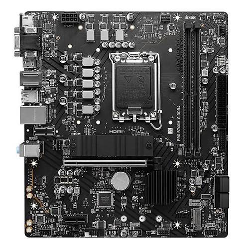MSI Pro B760M-G D4 1700P Vga Hdmi Dp