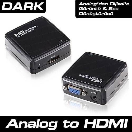 Dark DK-HD-AVGAXHDMI VGA To HDMI Dönüştürücü